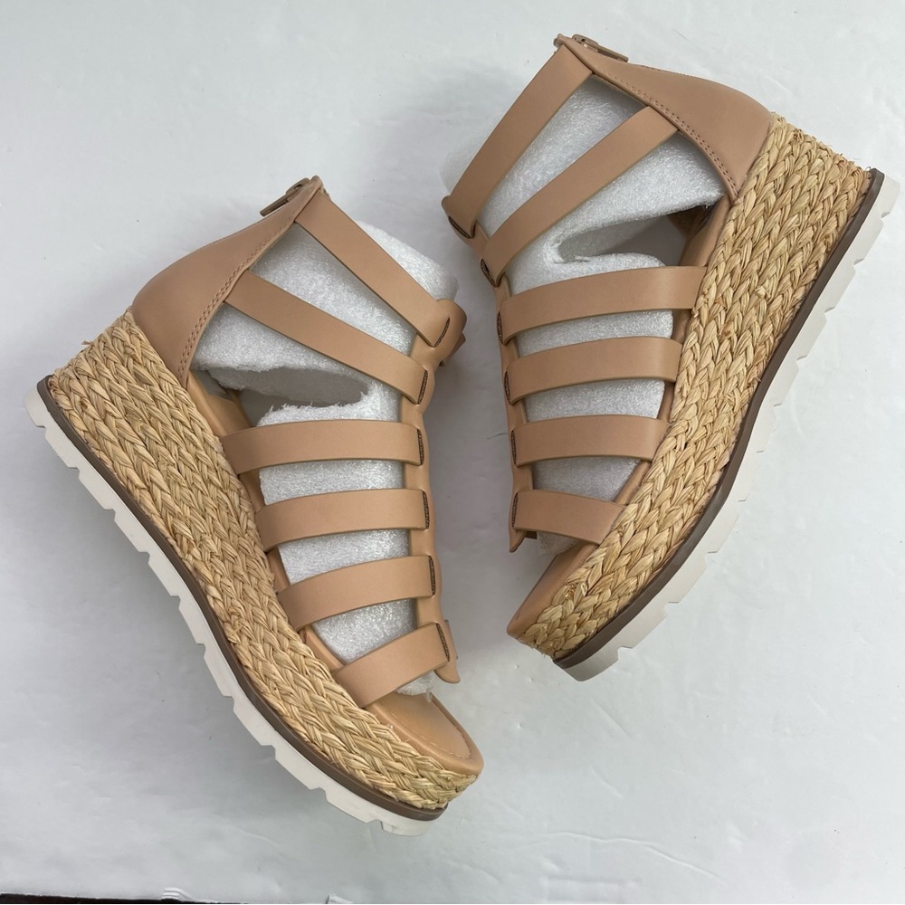 DV‎ by Dolce Vita Breva Caged Platform Fisherman Espadrille Sandals - Picture 8 of 13